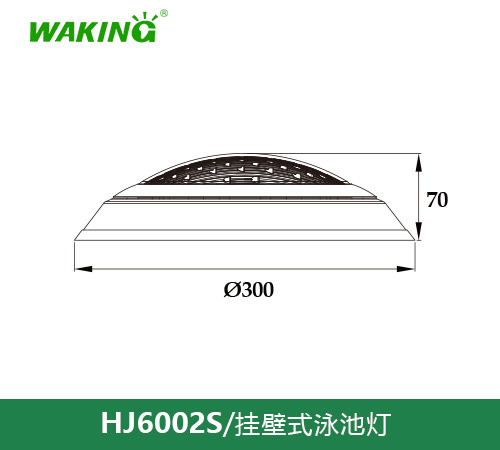 挂壁式泳池灯HJ6002S