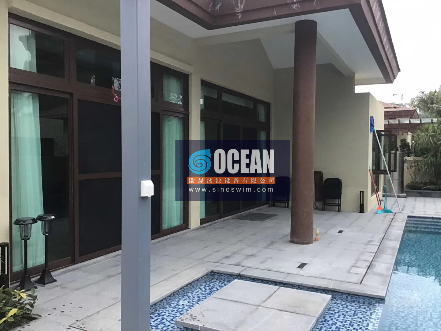 海南私家别墅泳池