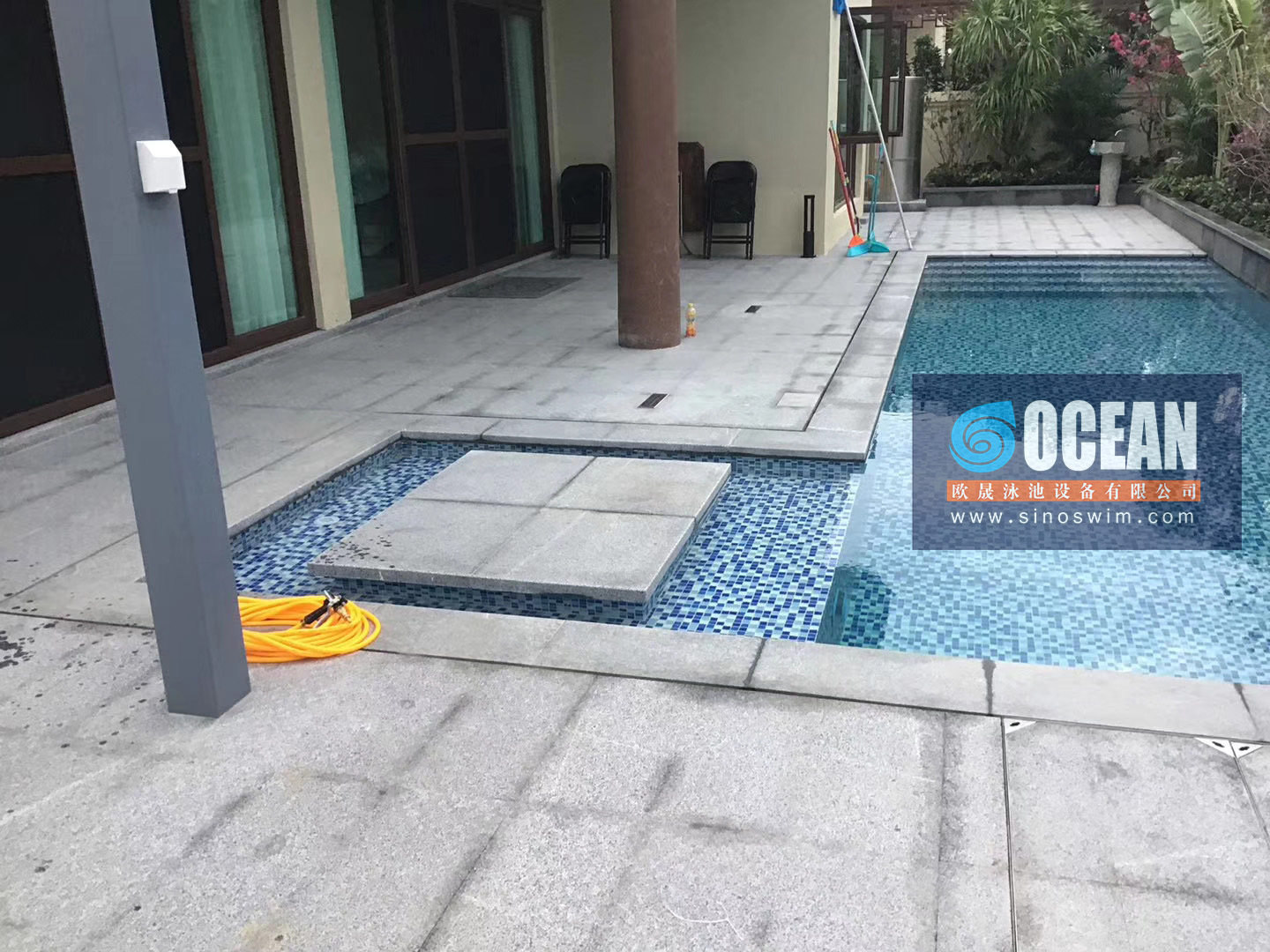海南私家别墅泳池