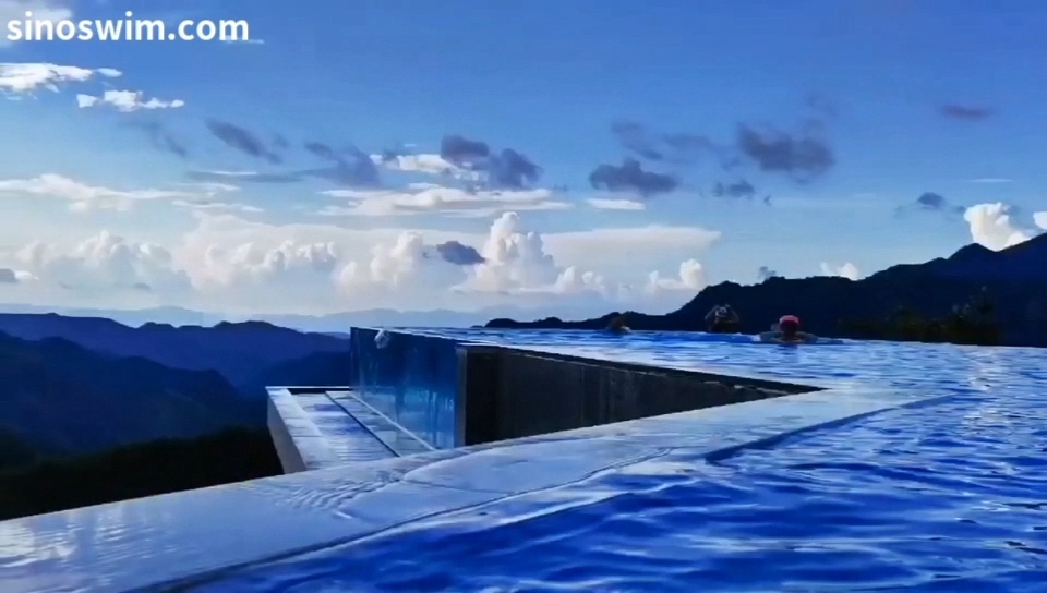 浙江磐安悬挑泳池